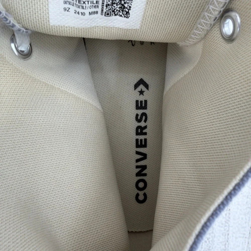 Converse Chuck Taylor All Star Sneakers Mens 10 Lunar Grey High Tops A13843F - Picture 9 of 11